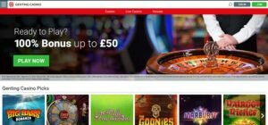 Genting Casino Website