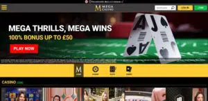 Slots Magic sister sites Mega Casino