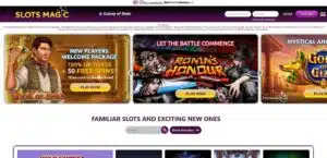 Mega Casino sister sites Slots Magic