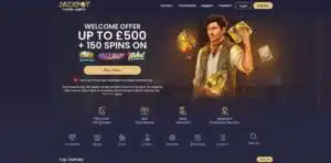 Jackpot Mobile Casino sister sites homepage