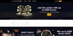 Rialto Casino sister sites homepage