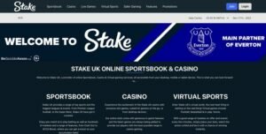 Stake sister sites homepage